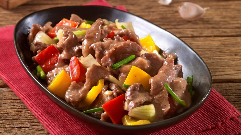 เนื้อผัดน้ำมันหอย