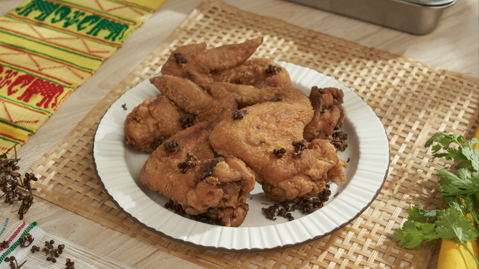 ไก่ทอดมะแขว่น
