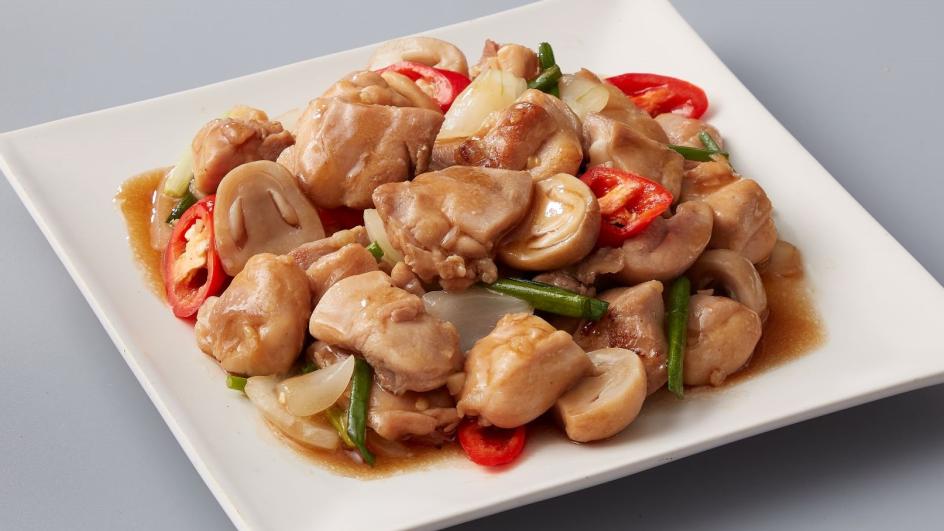 ไก่ผัดน้ำมันหอย