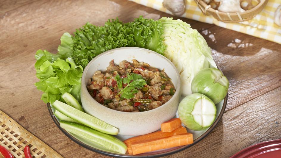 น้ำพริกกุ้งสด