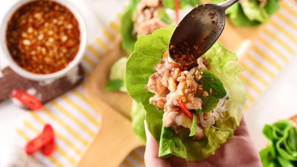 เมี่ยงหมูย่างเวียดนาม