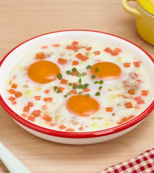 ไข่ดาวตุ๋นหมูสับ
