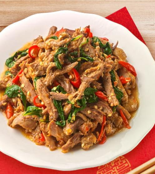 stir-fried-stewed-duck-with-basil