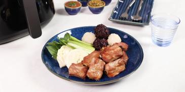 ซี่โครงหมูทอดสามเกลอ