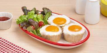มัฟฟินไข่ (Breakfast Egg Muffins)