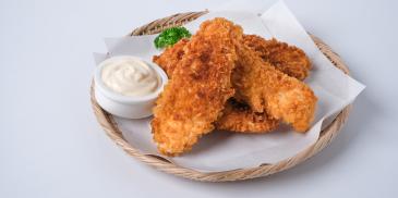 ไก่ทอดชุบเกล็ดขนมปัง